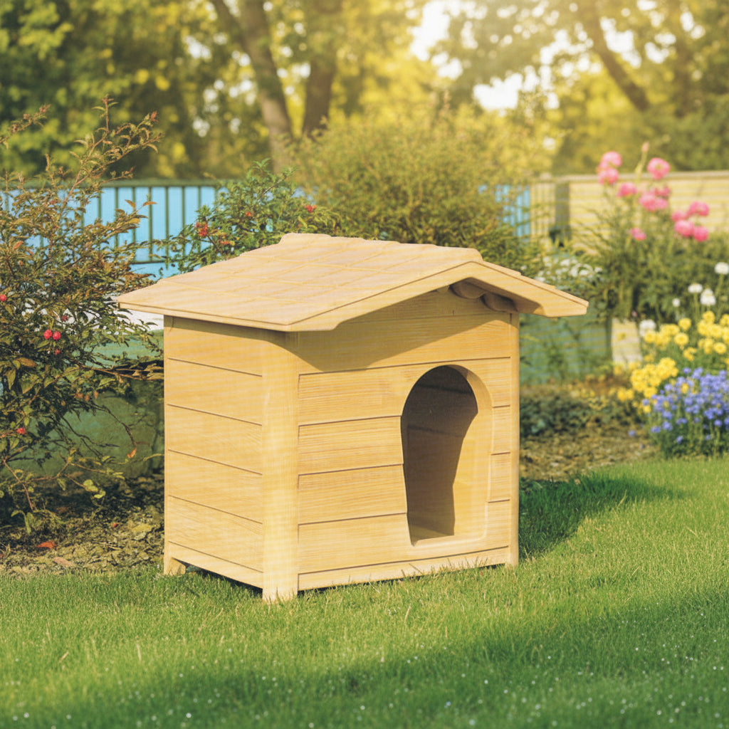 CASETA PERRO HOUSE RESINA MED.