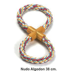 MORDEDOR NUDO Algodon EN 8 / 38 cm.