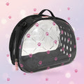 BOLSO TRANSPARENTE Plegable Pink Paws