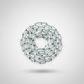 CADENA DE AMARRE 2.5mm.x 2.8 Mts.