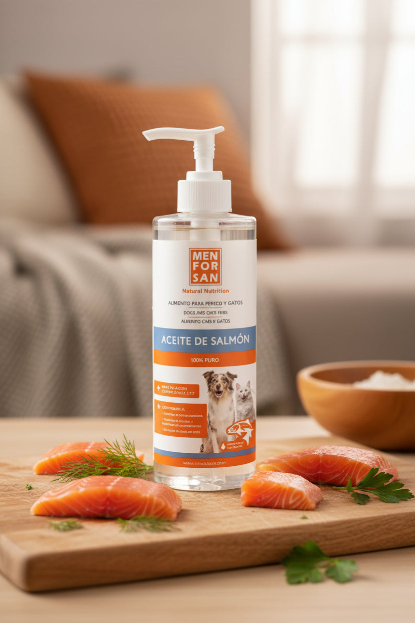 ACEITE DE SALMON 500ml. Menforsan