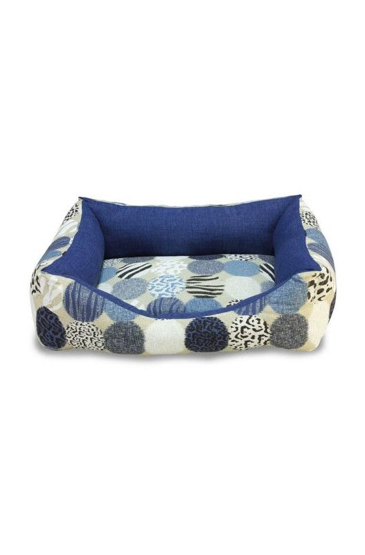 CAMA CUADRADA ANIMAL TEXTURA 50cm.
