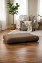 COLCHON MARRON CHOCOLATE 120x80x20cm.