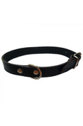 COLLAR CUERO LISO NEGRO,ROJO Y NATURAL 50X2CM VMD