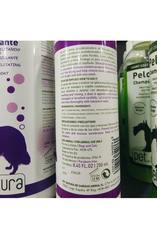 CREMA DESENREDANTE 250 ml. PETNATURA