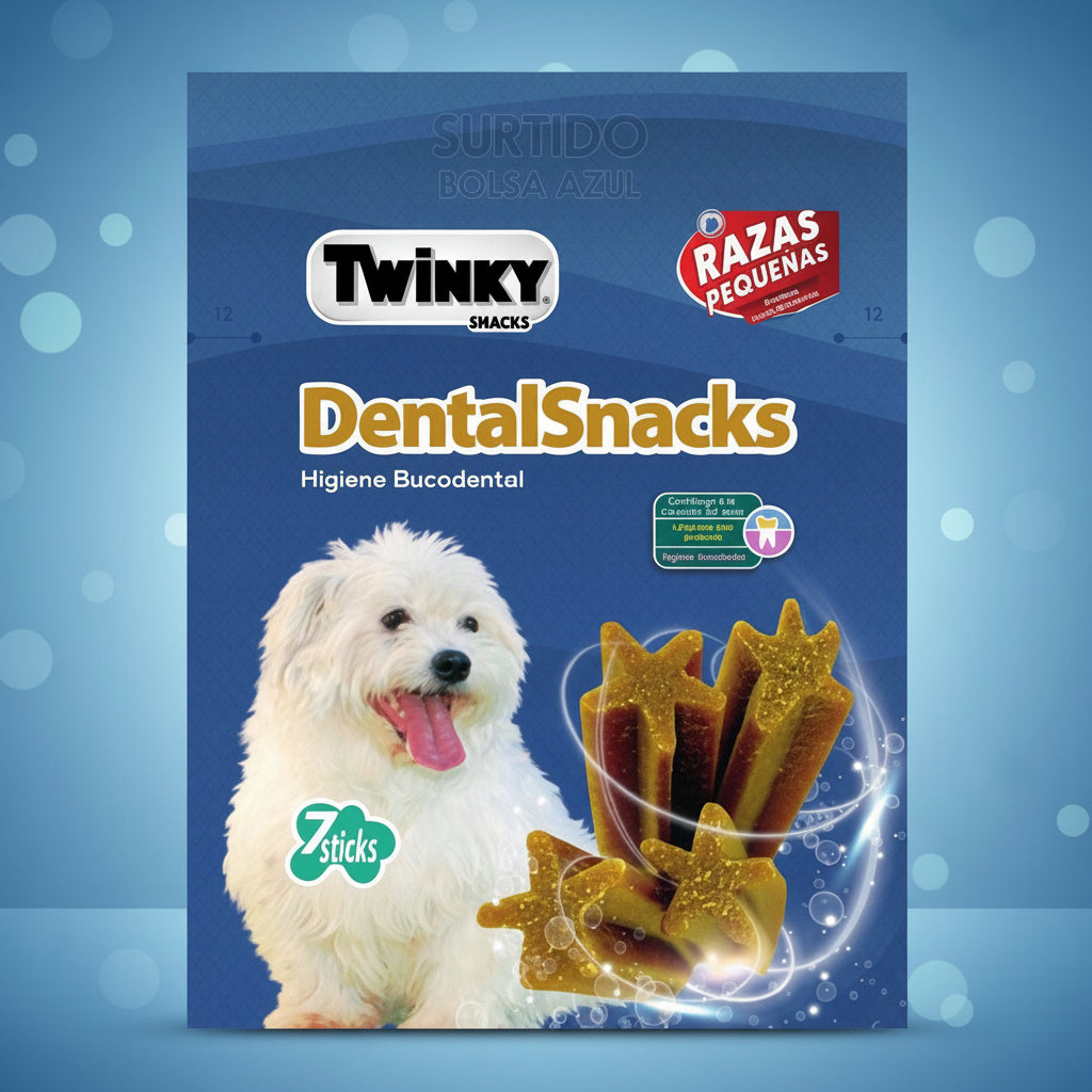 DENTALSNACKS TWINKY 7 Uds./110gr. SanDimas