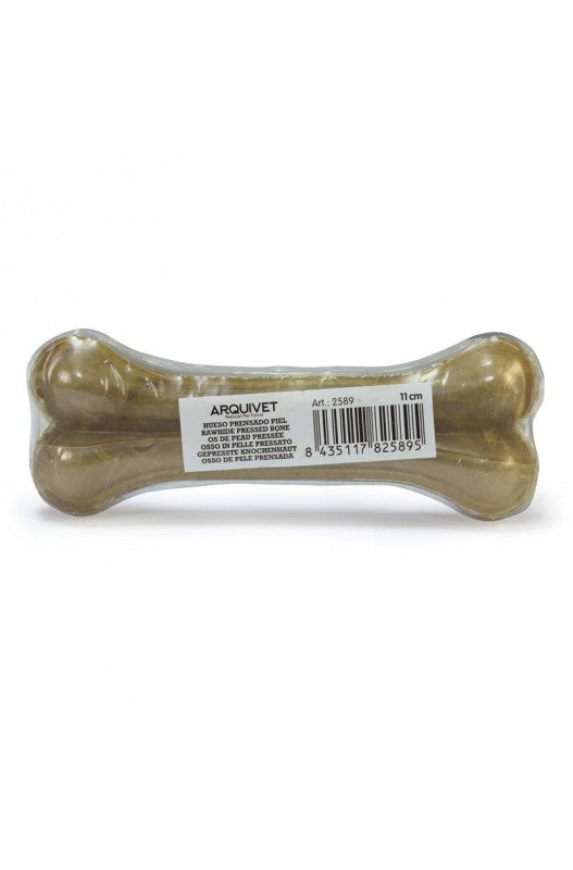 HUESO PRENSADO PIEL 11cm. 70 uds.Envase individual