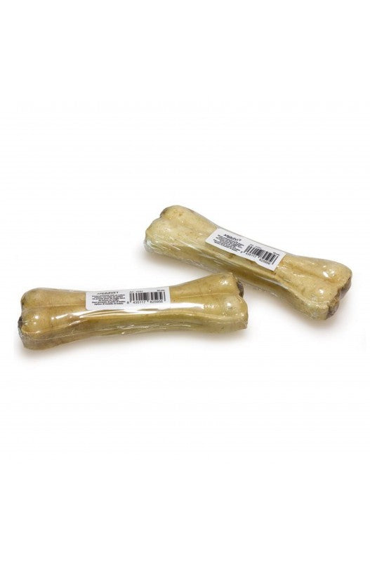 Hueso prensado  Piel Bufalo relleno con tripa 15cm.