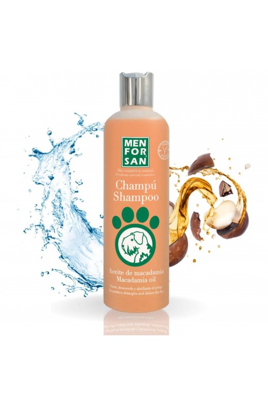 MENFORSAN CHAMPU Aceite de Macadamia 300ml.