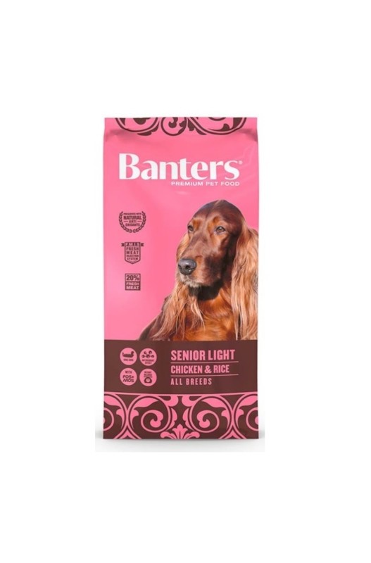 BANTERS DOG SENIOR&LIGHT 3 KG Y 15 KG.