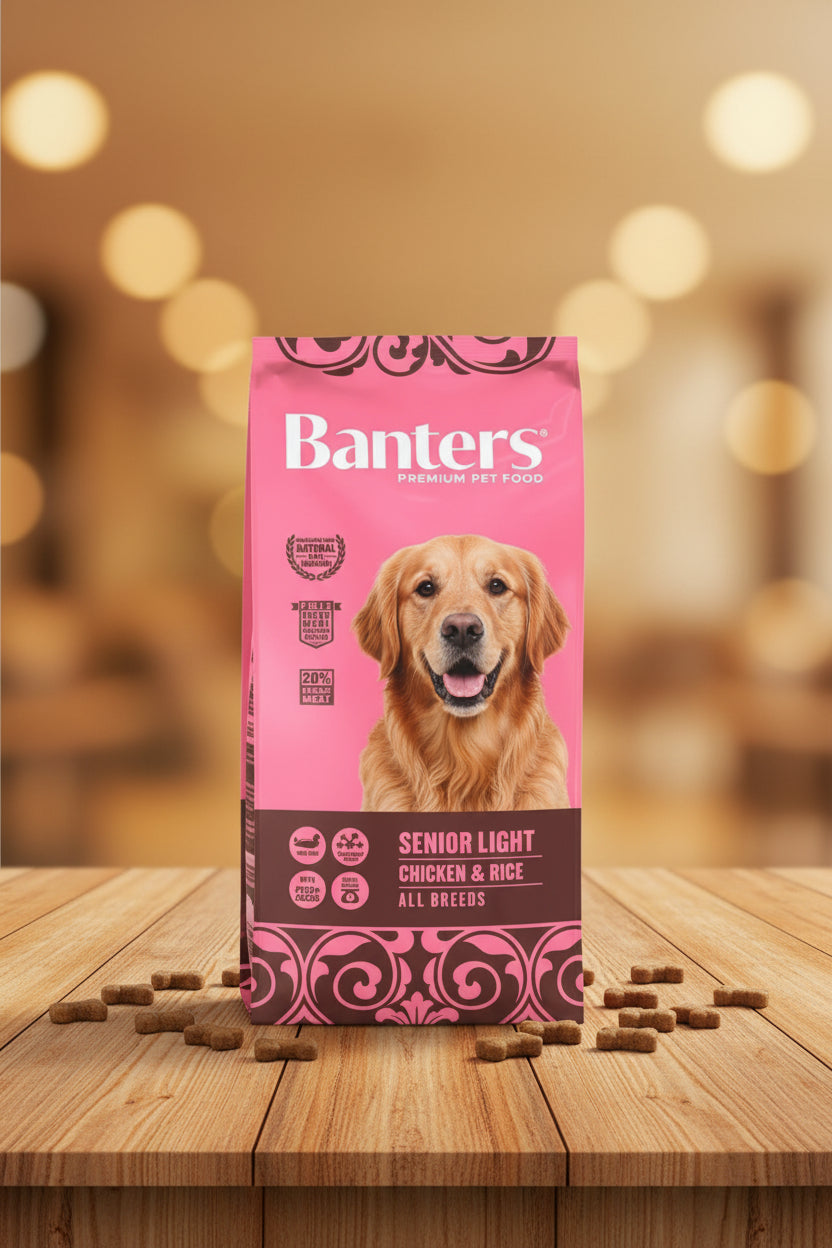 BANTERS DOG SENIOR&LIGHT 3 KG Y 15 KG.
